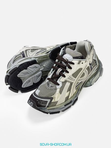 Чоловічі та жіночі кросівки Balenciaga Trainer Runner Vintage Bone Premium фото