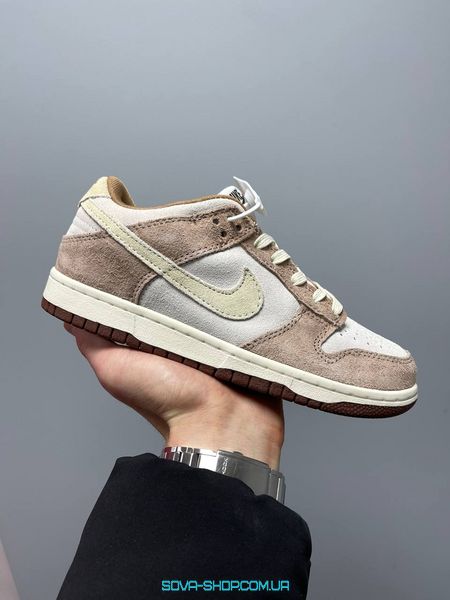 Жіночі баскетбольні кросівки Nike Dunk Low Medium Curry фото