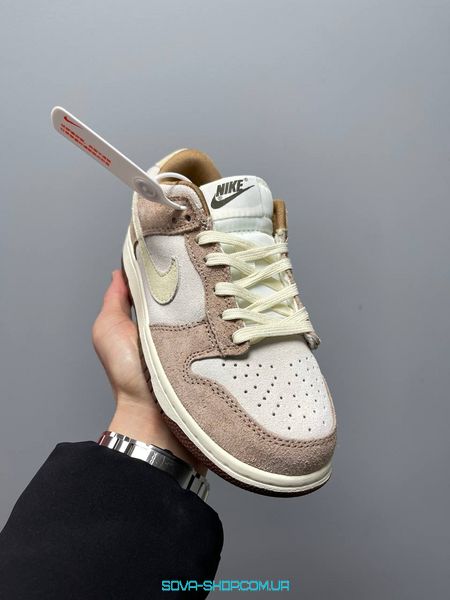 Жіночі баскетбольні кросівки Nike Dunk Low Medium Curry фото