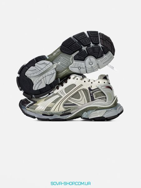 Чоловічі та жіночі кросівки Balenciaga Trainer Runner Vintage Bone Premium фото
