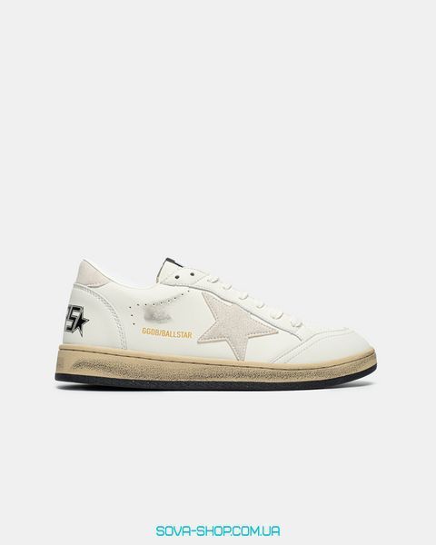 Женские и мужские кроссовки GG GGDB/Ballstar White Beige фото