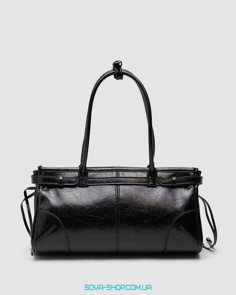 Жіноча сумка Prada Medium Leather Handbag Black Premium фото