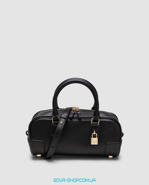 Женская сумка Loewe Amazona 23 Cropped Bag in Nappa Calfskin Black Premium фото