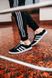 Жіночі та чоловічі кросівки Adidas Gazelle Black/White Uni re-4752 фото 7