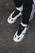 Унісекс кросівки Adidas Niteball White Black Violet re-5650 фото 6