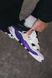 Унісекс кросівки Adidas Niteball White Black Violet re-5650 фото 7