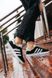 Жіночі та чоловічі кросівки Adidas Gazelle Black/White Uni re-4752 фото 8