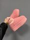 Жіночі зимові ботинки UGG Classic Mini Dipper Pink PREMIUM re-129883 фото 7