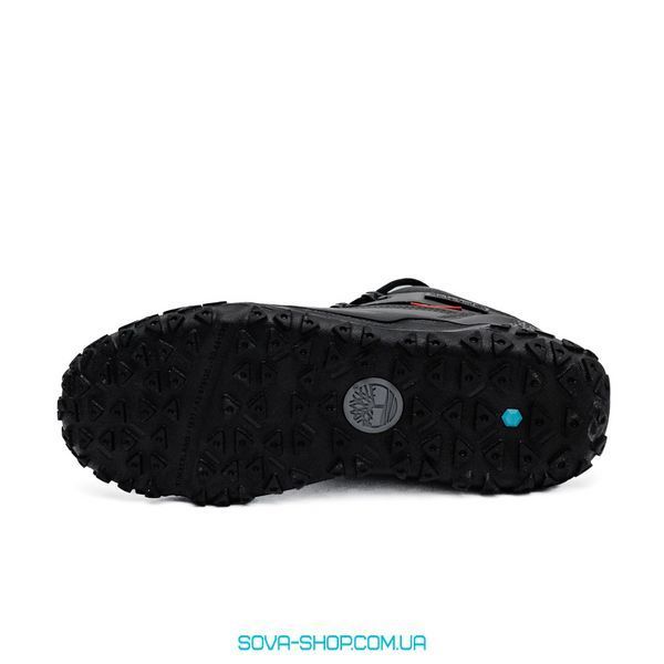 Зимові чоловічі ботинки Timberland GreenStride Motion 6 Waterproof Mid (Termo) Black Grey фото