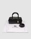 Женская сумка Loewe Amazona 23 Cropped Bag in Nappa Calfskin Black Premium re-126899 фото 1