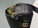 Женская сумка Fendi Baguette Black Leather Bag Premium re-11488 фото 9