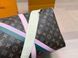 Женская сумка Louis Vuitton Keepall 50 Monogram Canvas with Pink Premium re-127965 фото 3