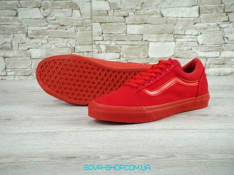 Женские кеды Old Skool &ldquo;Crimson&rdquo; Women V a n s фото