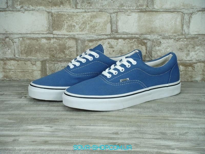 Женские кеды Era Blue/Black Line Women V a n s фото