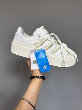 Женские кроссовки Adidas Superstar Bonega &laquo;WHITE/BEIGE&raquo; фото