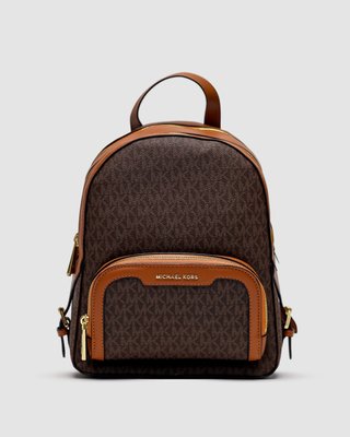 Женский рюкзак Michael Kors Backpack Brown Premium фото