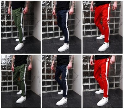 Спортивные брюки зеленые, синие, красные Asos фото