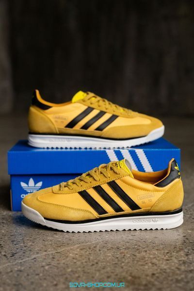 Мужские кроссовки Adidas SL 72 Yellow Black фото