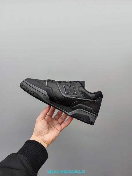 Мужские кроссовки New Balance 550 All Black фото