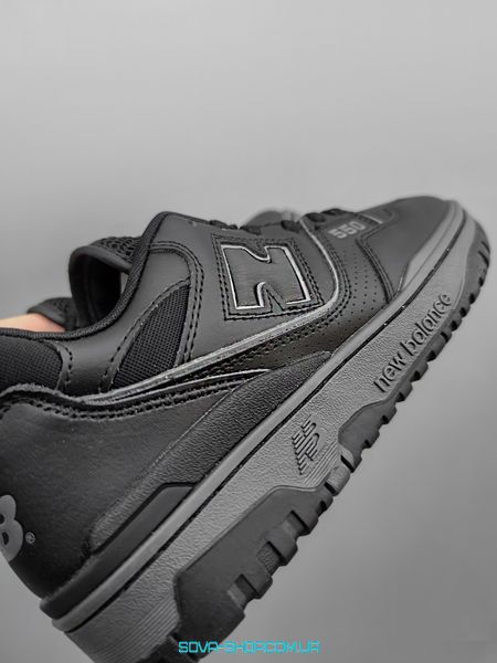 Чоловічі кросівки New Balance 550 All Black фото