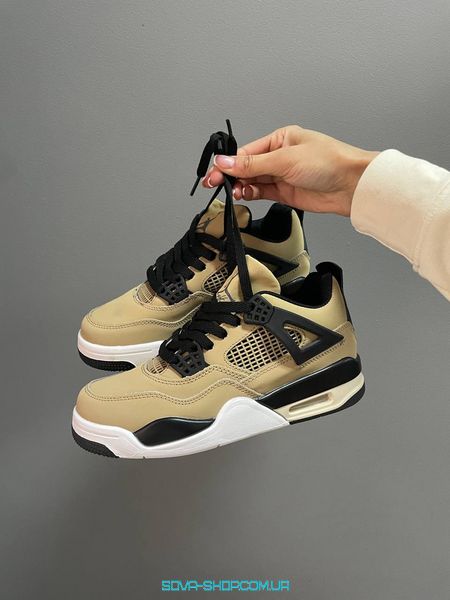 Женские баскетбольные кроссовки Air Jordan 4 Retro "Fossil" фото