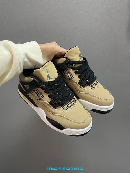 Женские баскетбольные кроссовки Air Jordan 4 Retro "Fossil" фото