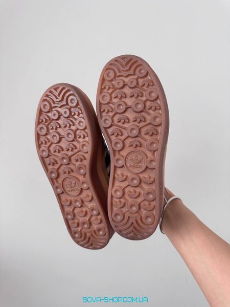 Жіночі кросівки Adidas Gazelle Bold Shoes Platform Cream Green Premium фото