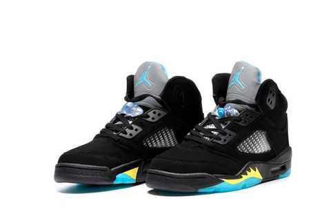 Yellow and best sale black jordan 5