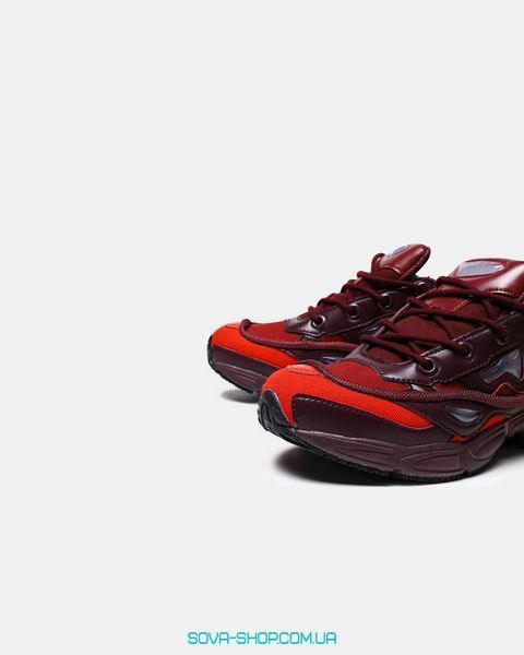 Чоловічі кросівки Adidas x Raf Simons Ozweego BURGUNDY Premium (Original Box) фото