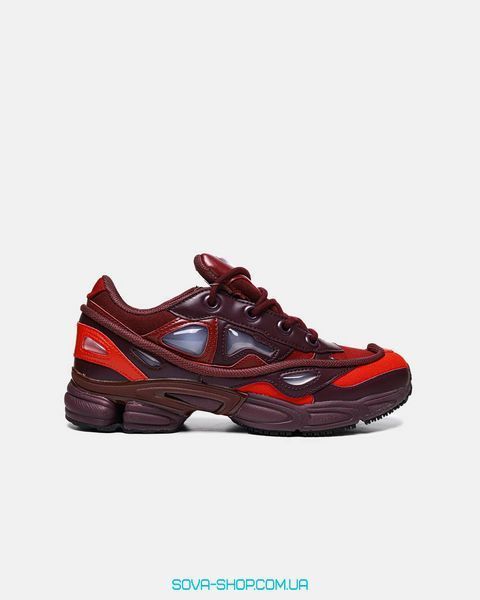 Чоловічі кросівки Adidas x Raf Simons Ozweego BURGUNDY Premium (Original Box) фото