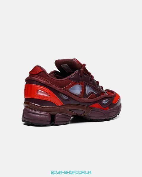 Чоловічі кросівки Adidas x Raf Simons Ozweego BURGUNDY Premium (Original Box) фото