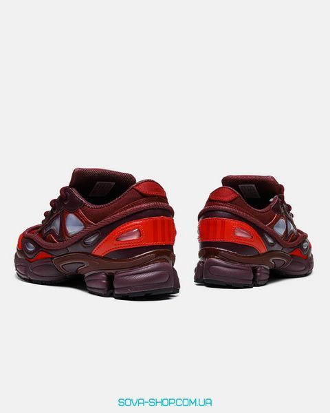 Чоловічі кросівки Adidas x Raf Simons Ozweego BURGUNDY Premium (Original Box) фото