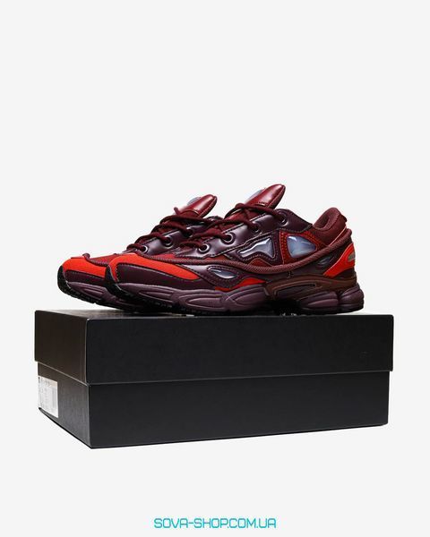 Чоловічі кросівки Adidas x Raf Simons Ozweego BURGUNDY Premium (Original Box) фото