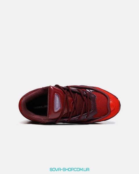 Чоловічі кросівки Adidas x Raf Simons Ozweego BURGUNDY Premium (Original Box) фото