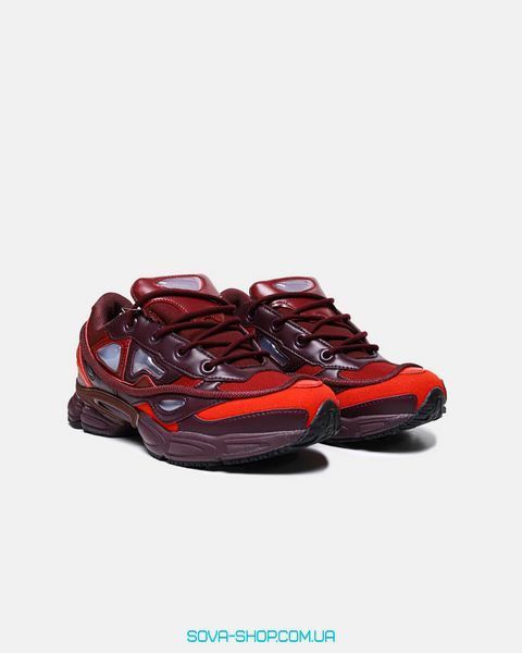 Чоловічі кросівки Adidas x Raf Simons Ozweego BURGUNDY Premium (Original Box) фото