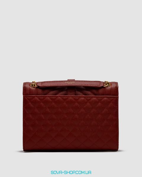 Жіноча сумка Yves Saint Laurent Envelope Medium In Quilted Grain De Poudre Emboss Premium фото