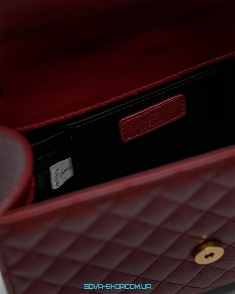 Жіноча сумка Yves Saint Laurent Envelope Medium In Quilted Grain De Poudre Emboss Premium фото