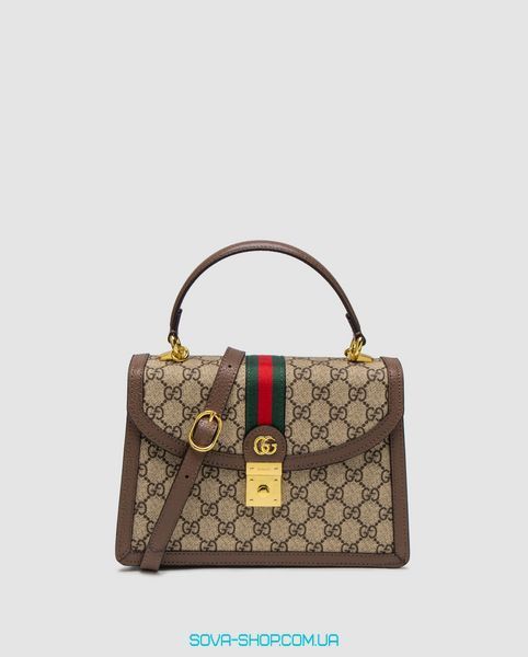 Жіноча сумка Gucci Ophidia Medium Top Handle Bag Premium фото