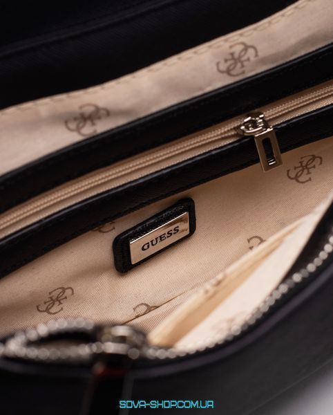 Жіноча сумка Guess Cordelia Shoulder Bag Black/Silver Premium фото