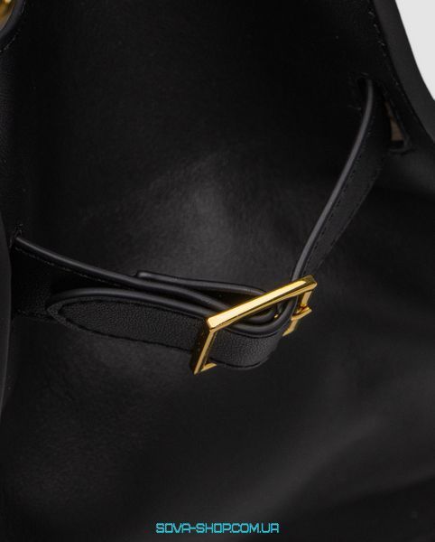 Жіноча сумка The Row Soft Margaux 26 Bag in Leather Black Premium фото