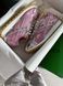 Жіночі кросівки Bottega Veneta Orbit Sneaker Gloss Silver/Pink Premium re-127667 фото 3