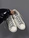 Жіночі зимові кросівки GG SUPERSTAR WHITE / SILVER / BEIGE FUR Premium re-128323 фото 7