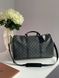 Унісекс сумка Louis Vuitton Keepall 50 Eclipse Grey Premium  re-10582 фото 8