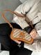 Жіноча сумка JW PEI Joy Shoulder Bag Dark Brown Logo re-128006 фото 2