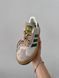 Жіночі кросівки Adidas Gazelle Bold Shoes Platform Cream Green Premium re-10864 фото 2