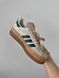 Жіночі кросівки Adidas Gazelle Bold Shoes Platform Cream Green Premium re-10864 фото 4