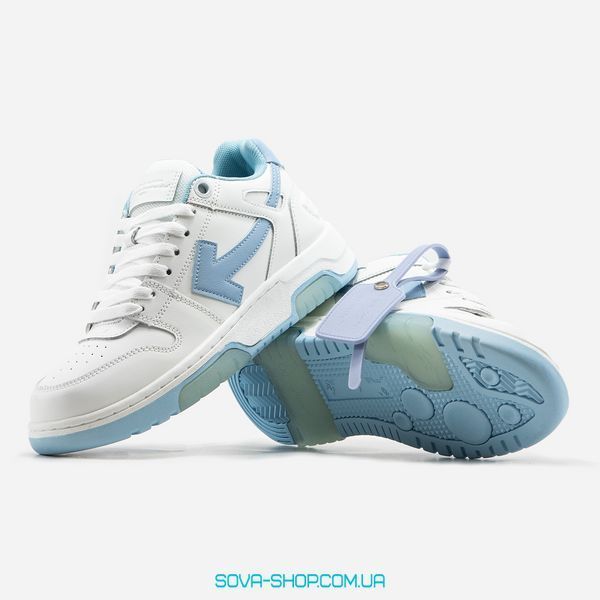 Жіночі кросівки Off-White Out of Office White Blue фото