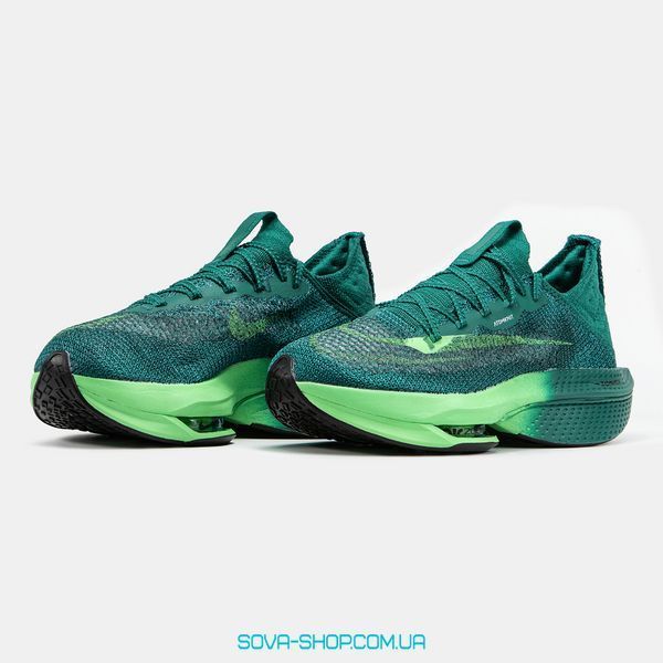 Мужские кроссовки Nike Air Zoom Alphafly Next% 2 'Tenis' Green фото
