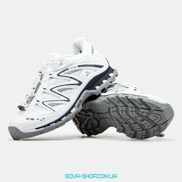 Чоловічі та жіночі кросівки Salomon XT-Quest Full White Grey фото