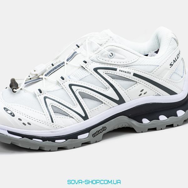 Чоловічі та жіночі кросівки Salomon XT-Quest Full White Grey фото